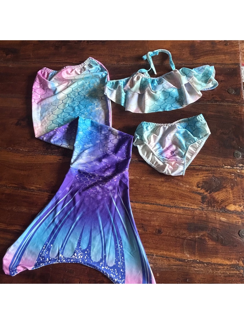 Mermaid swim size 10/12